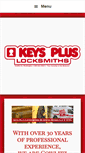 Mobile Screenshot of keyspluslocksmiths.com