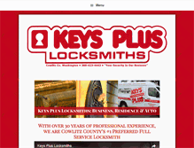 Tablet Screenshot of keyspluslocksmiths.com